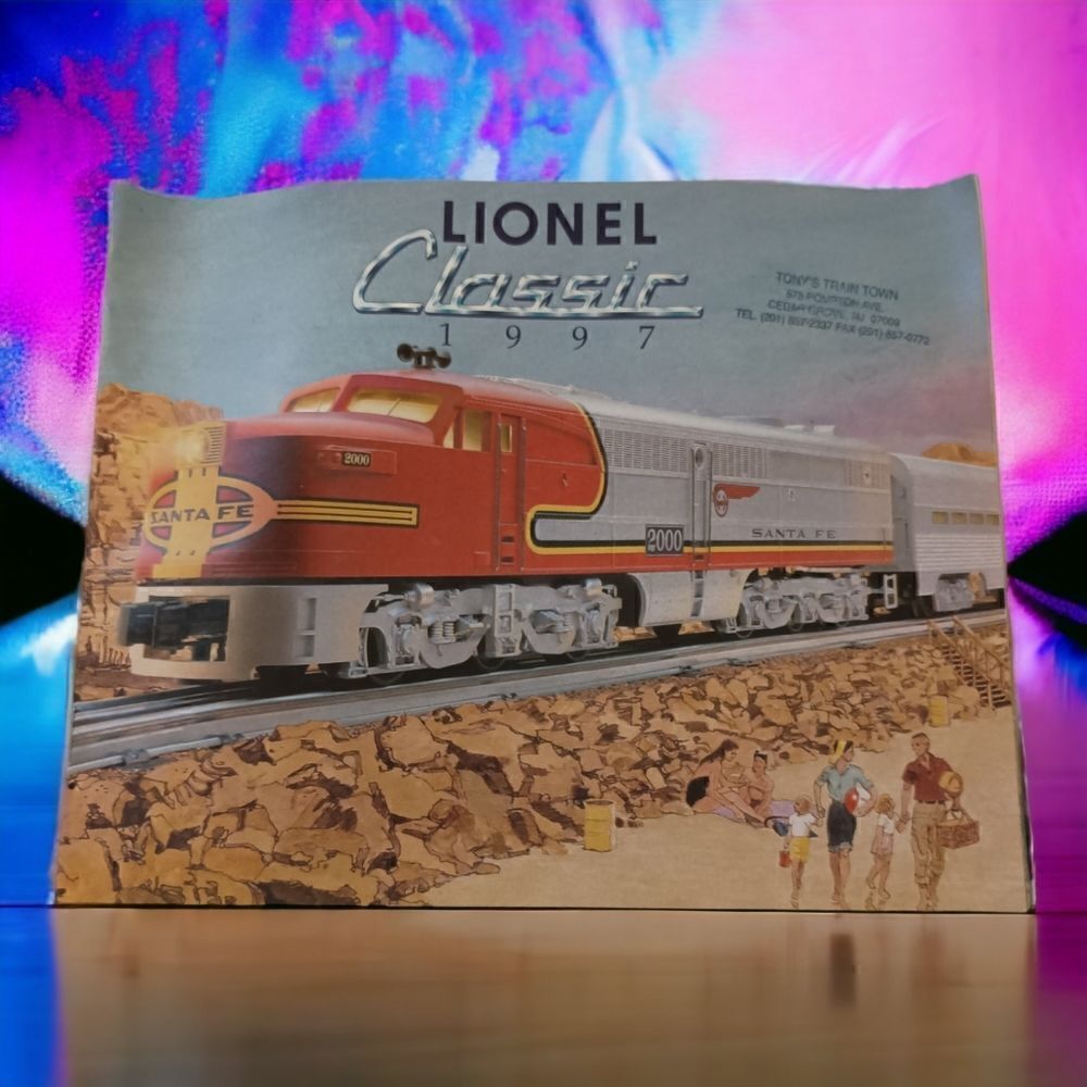 Lionel Classic Catalog 1997 Diesel Steam Locomotives O O27 Gauge Model Trains.